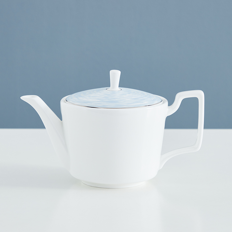 Custom Decal Porcelain Teapot