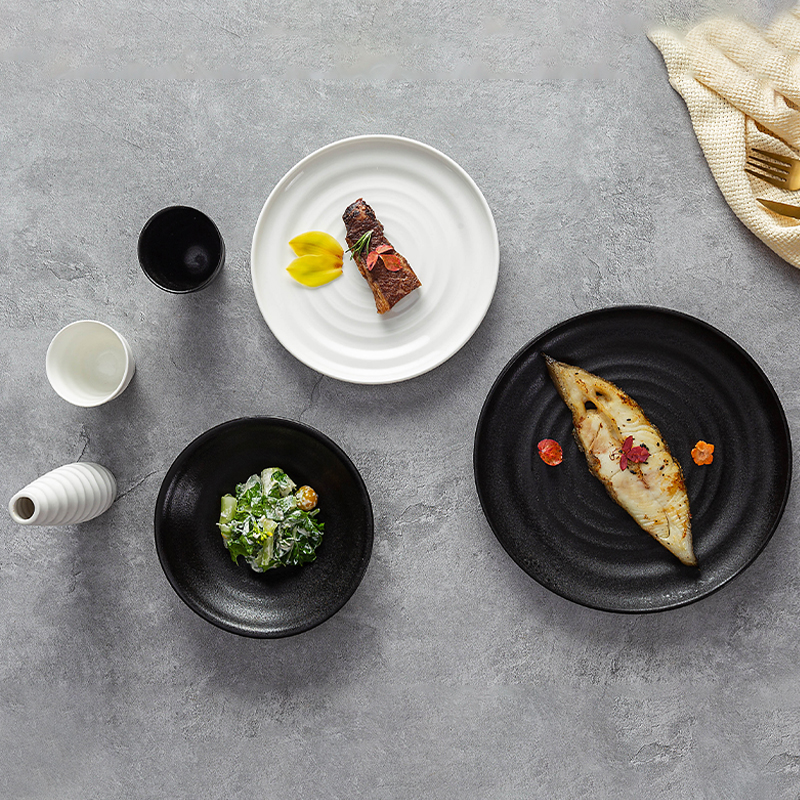Japanese style porcelain dinnerware sets 3