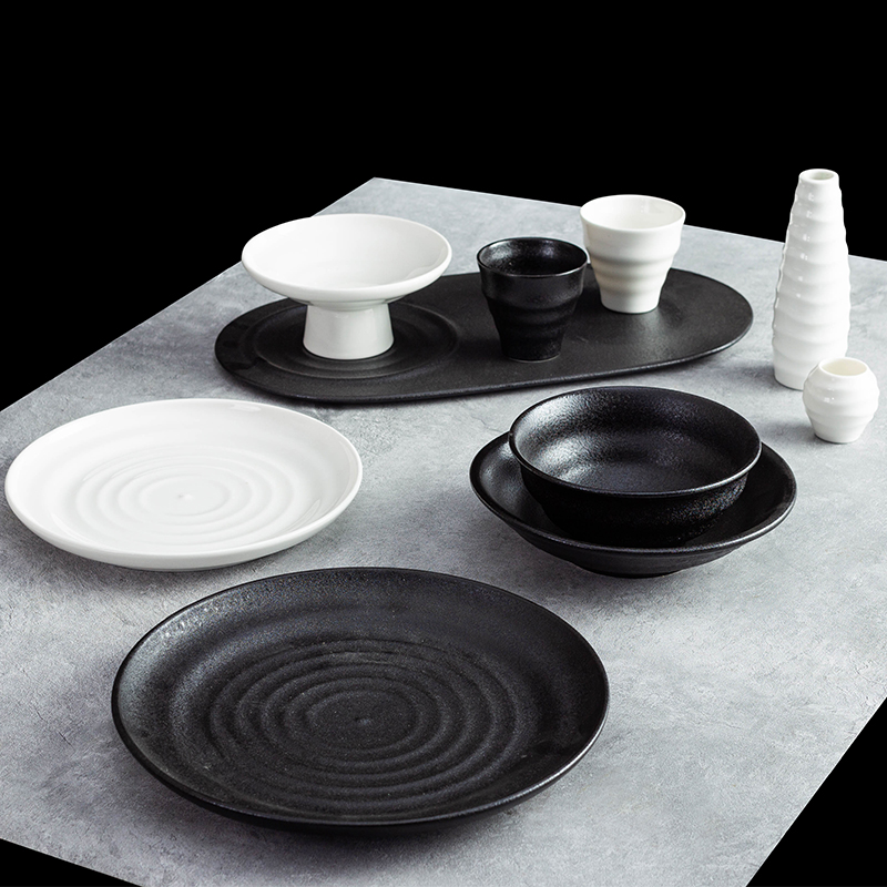 Japanese style porcelain dinnerware sets