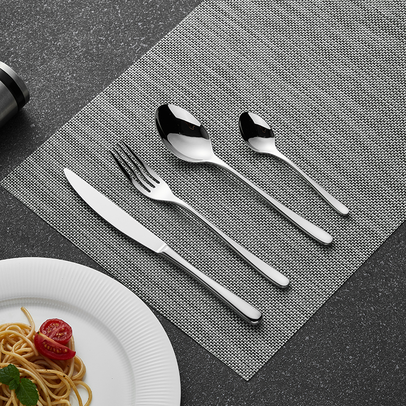 Spoon and fork flatware cutlery set