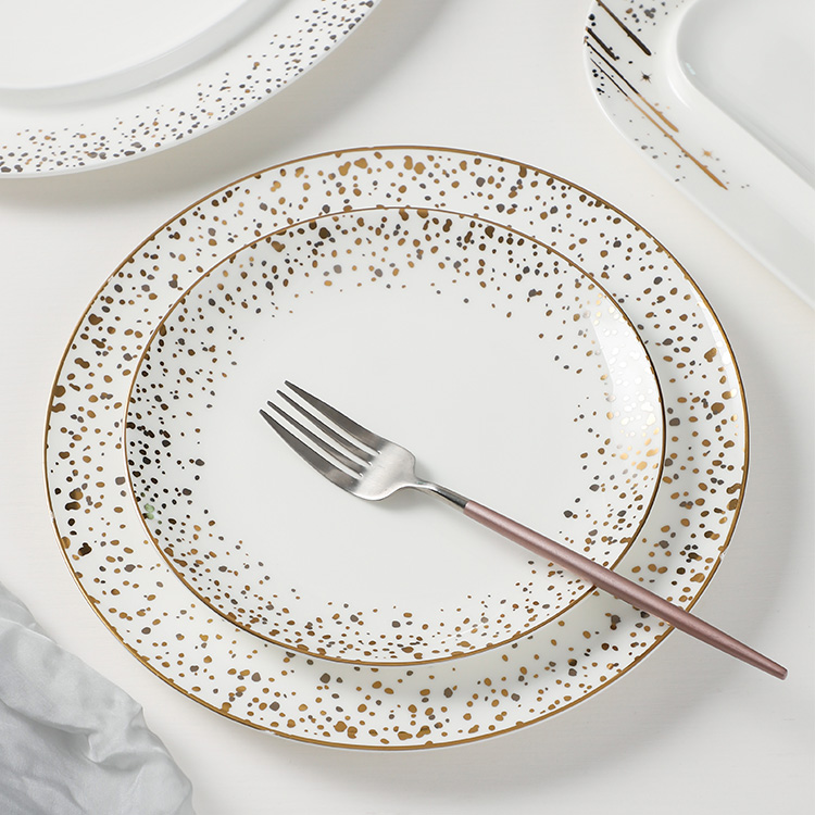 Nordic Ceramic Dinner Plates Set