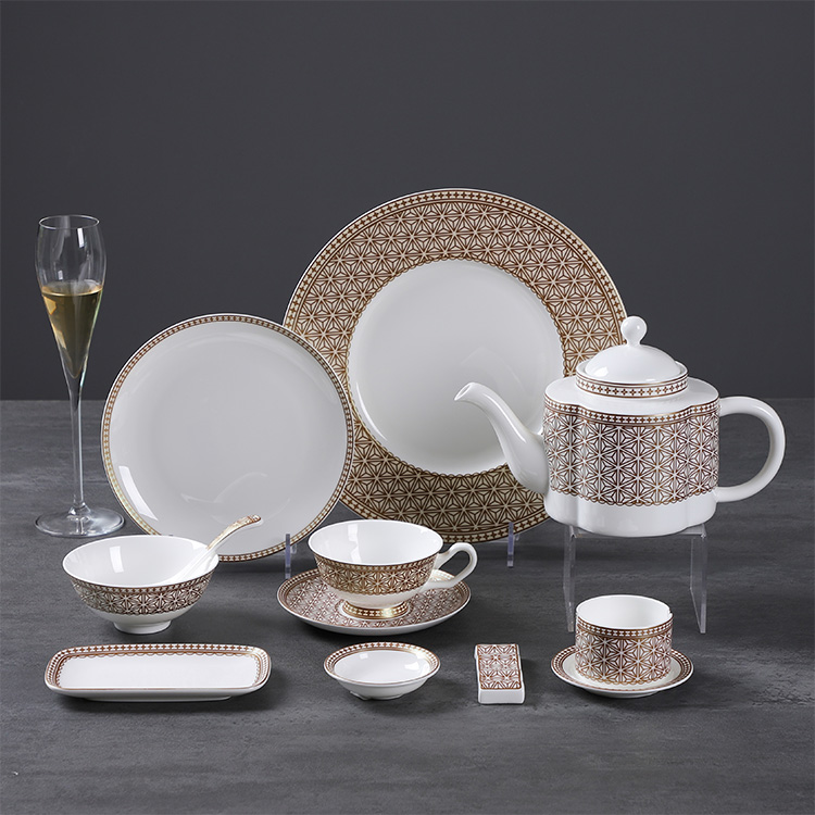 Plates Set Dinnerware Ceramic (1)