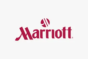 the logo of Marriott