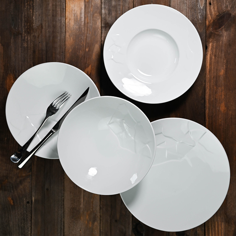 white ceramic plates wholesale