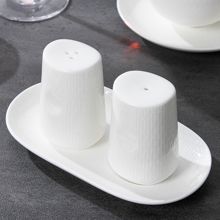 white ceramic kitchen dinner set