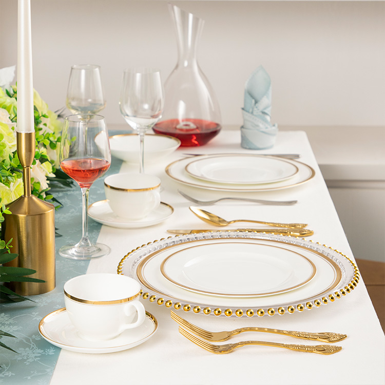 elegant plates sets dinnerware luxury