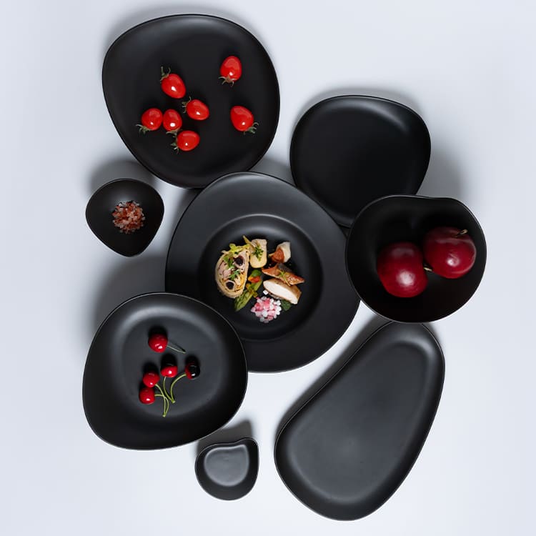 Azure collection black plates