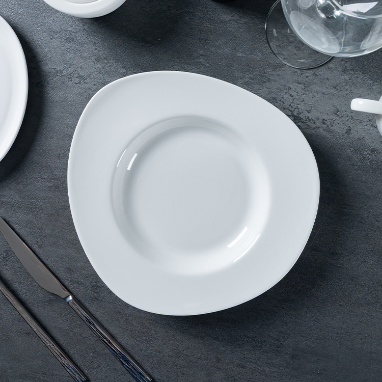 Azure collection plate fine porcelain (2)