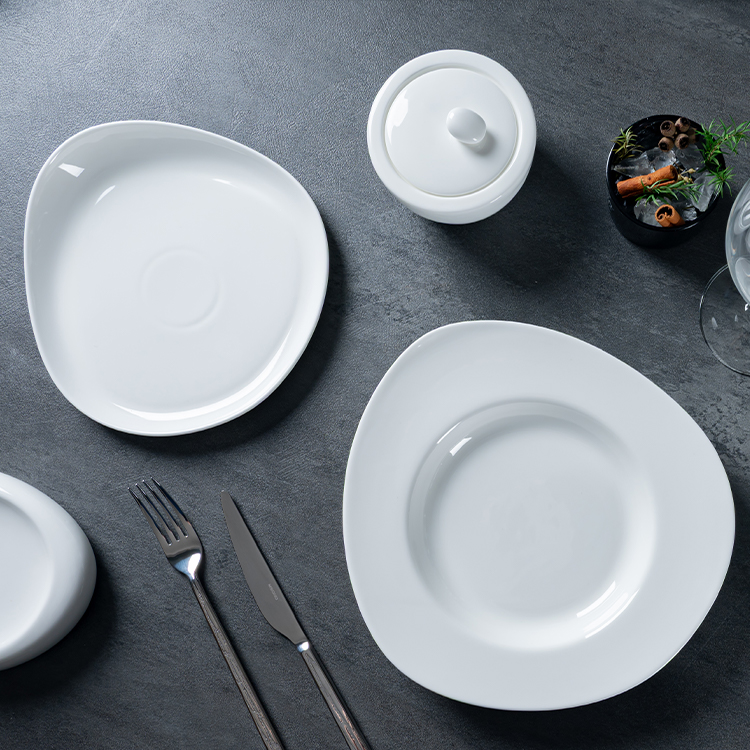 Azure collection plate fine porcelain (3)