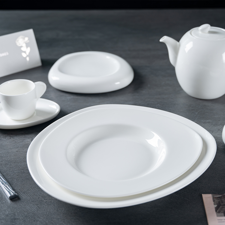 Azure collection plate fine porcelain (5)