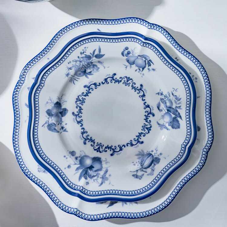 Elegância Beleza(azul) collection plates (3)