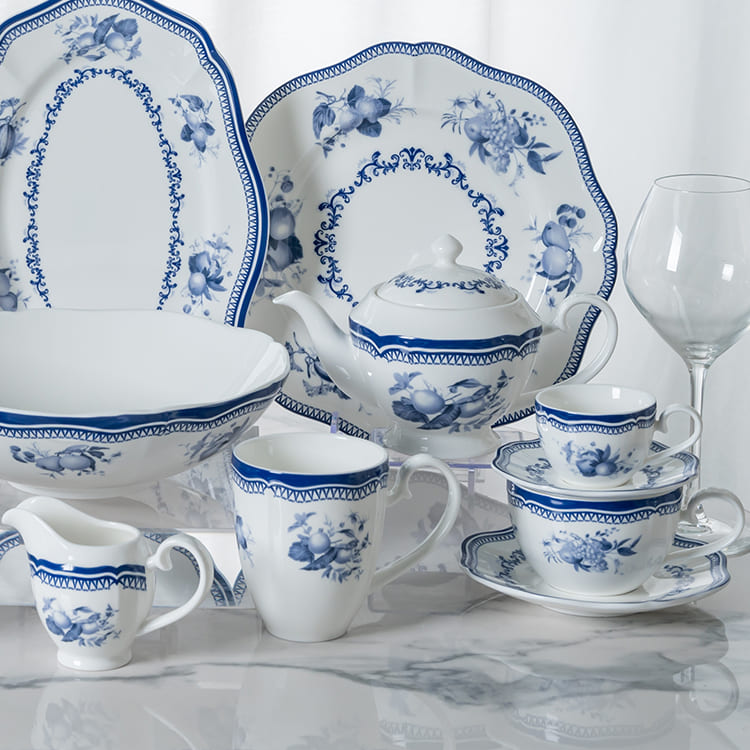 Elegance Beauty(blue) collection teaware (2)