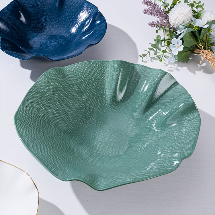 Modern Deep Salad Serving Bowl Bone China (3)