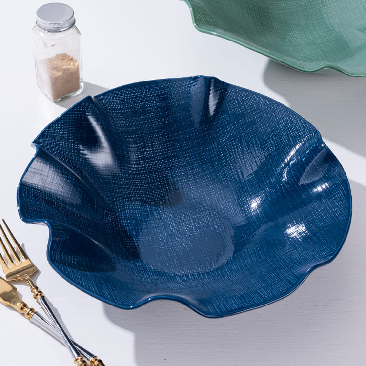 Modern Deep Salad Serving Bowl Bone China (4)