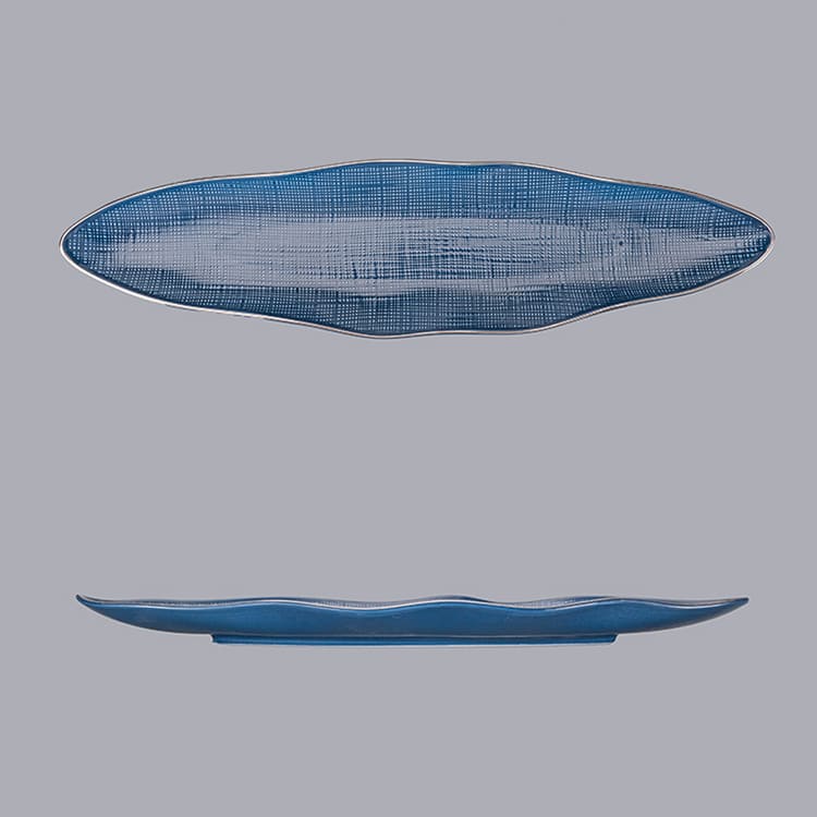 Star Wish Bone China Sashimi & Saury Plate (6)