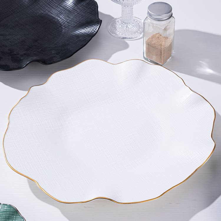 Star Wish Coupe Dinner Plate Bone China (1)