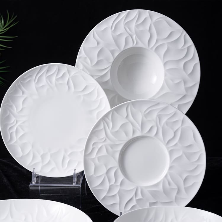Vientiane Salad Soup Plate Bone China (1)