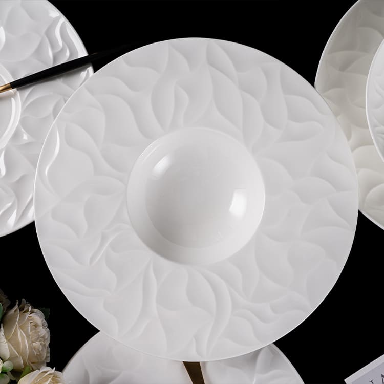 Vientiane Salad Soup Plate Bone China (2)