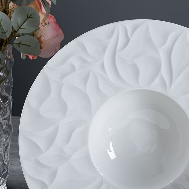 Vientiane Salad Soup Plate Bone China (3)