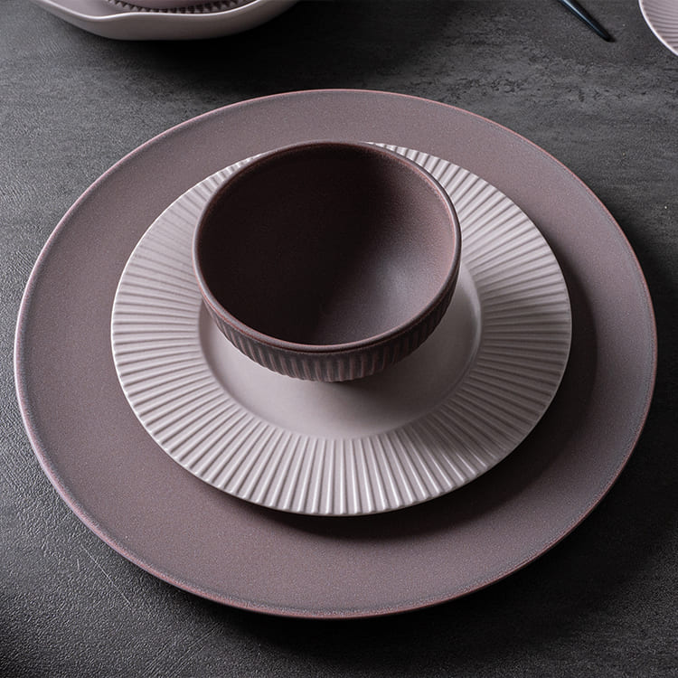 Blossom Pink Dinner Set (5)