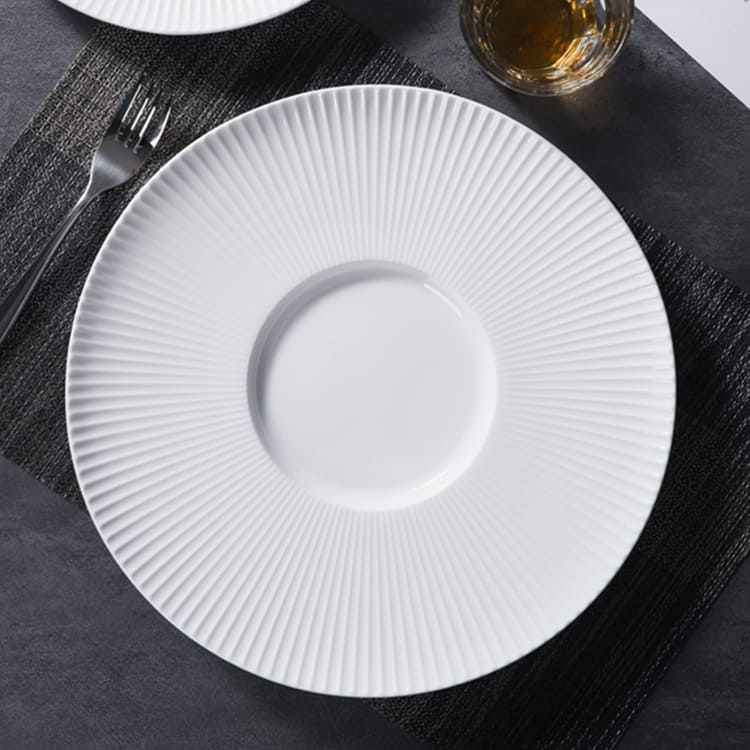 Blossom White Salad Plate (2)