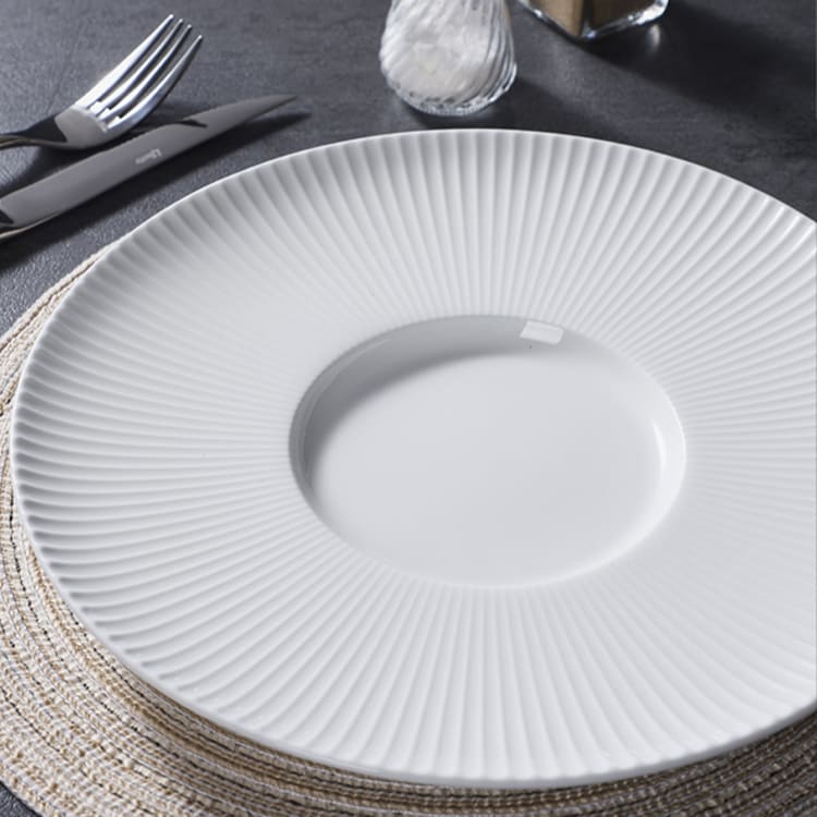 Blossom White Salad Plate (3)