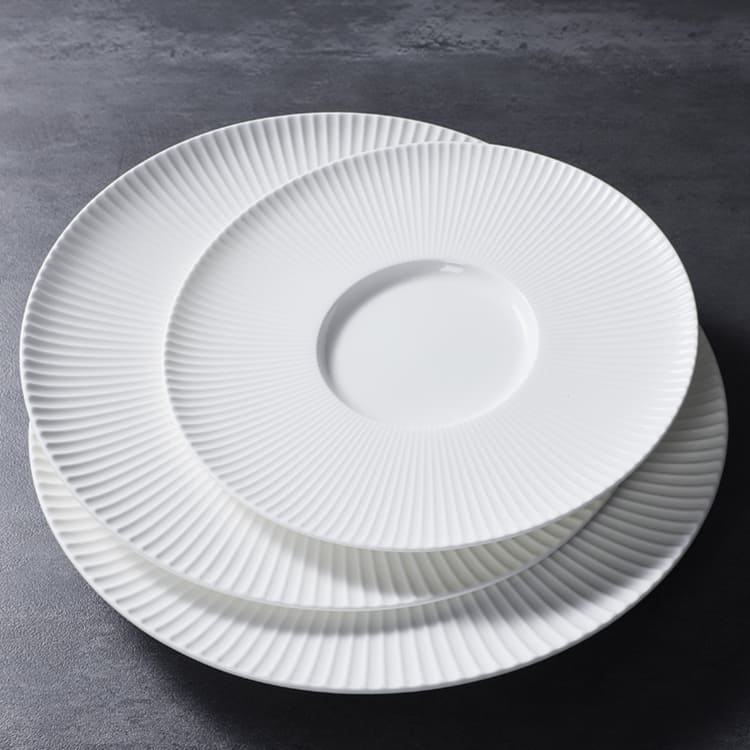 Blossom White Salad Plate (4)