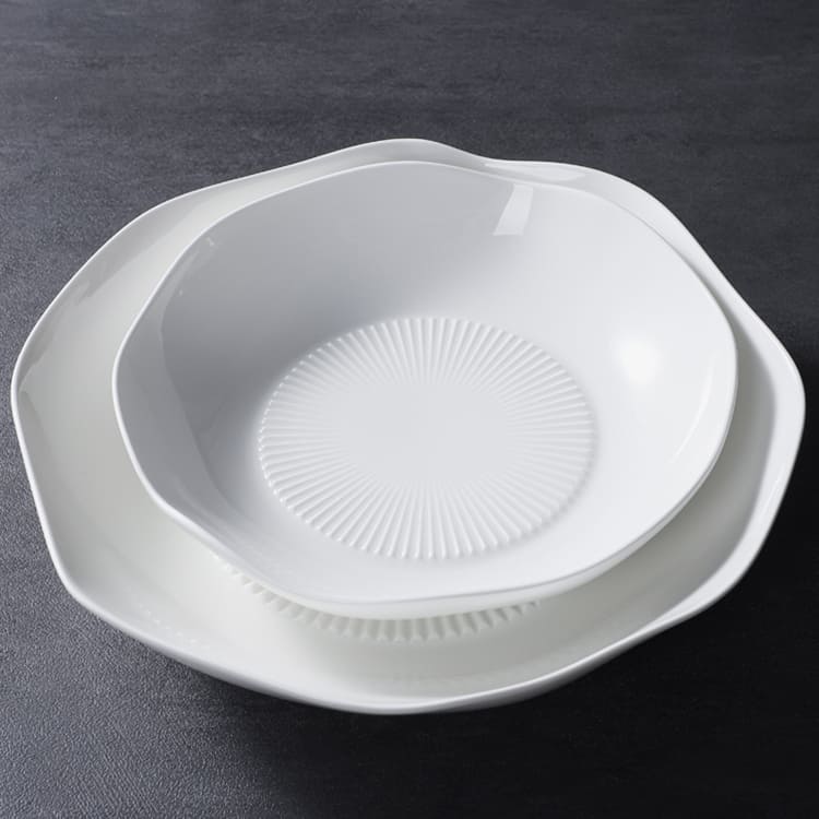 Blossom White Salat-Servierschüssel (1)