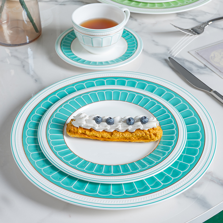 Roman Blue Dinner Plate (1)