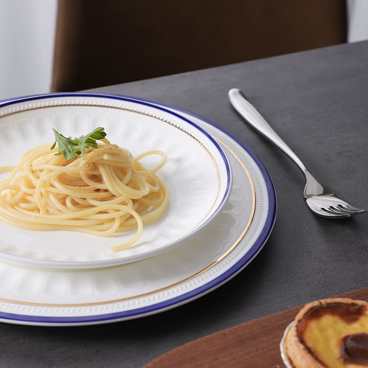 Roman Deep Pasta Plate 8 Zoll (2)