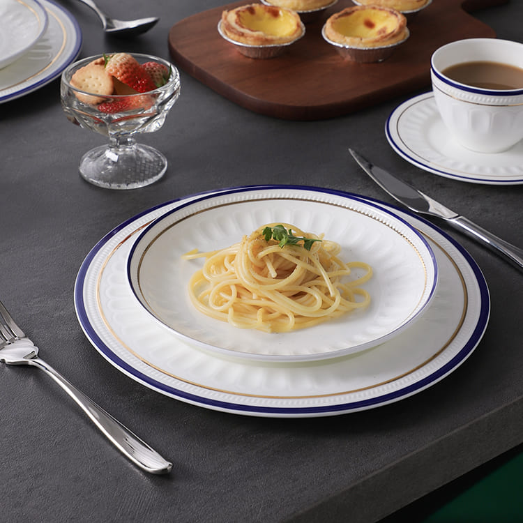 Roman Deep Pasta Plate 8 Zoll (3)