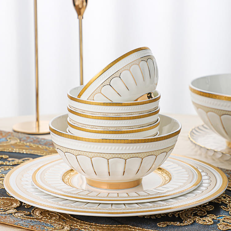 Roman Gold Footed Bowl (1)