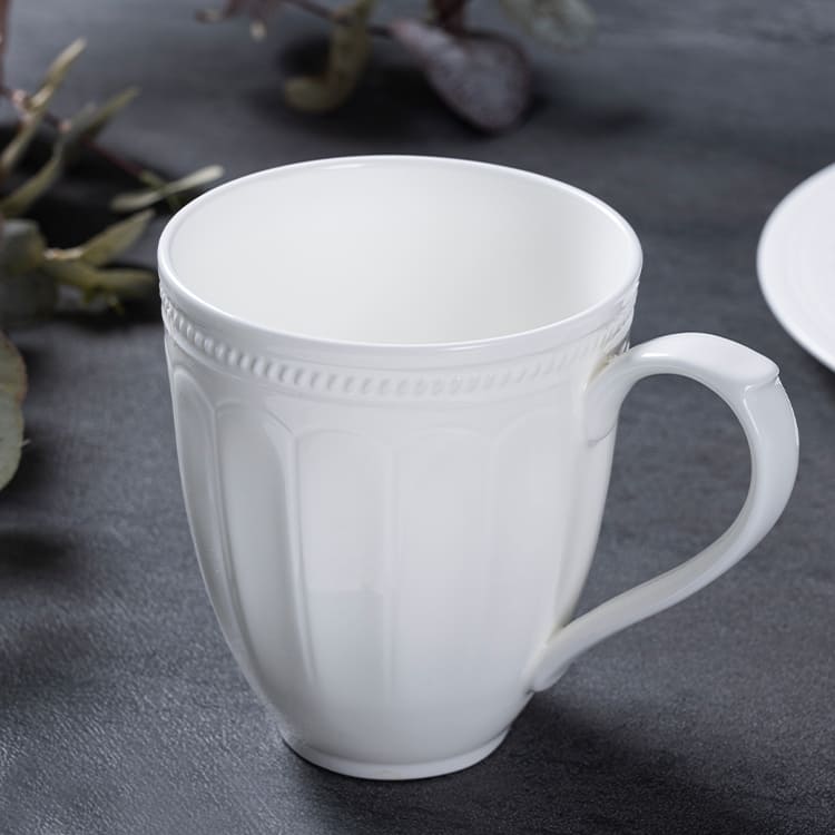 blanco romano 4 Vajilla pieza (1)