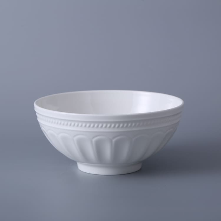 Roman White Salad Bowl (2)