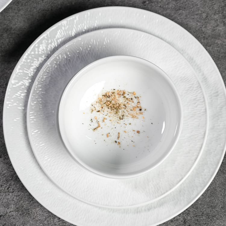 Royal White Porcelain Bowl 4.75 8.25″ (3)