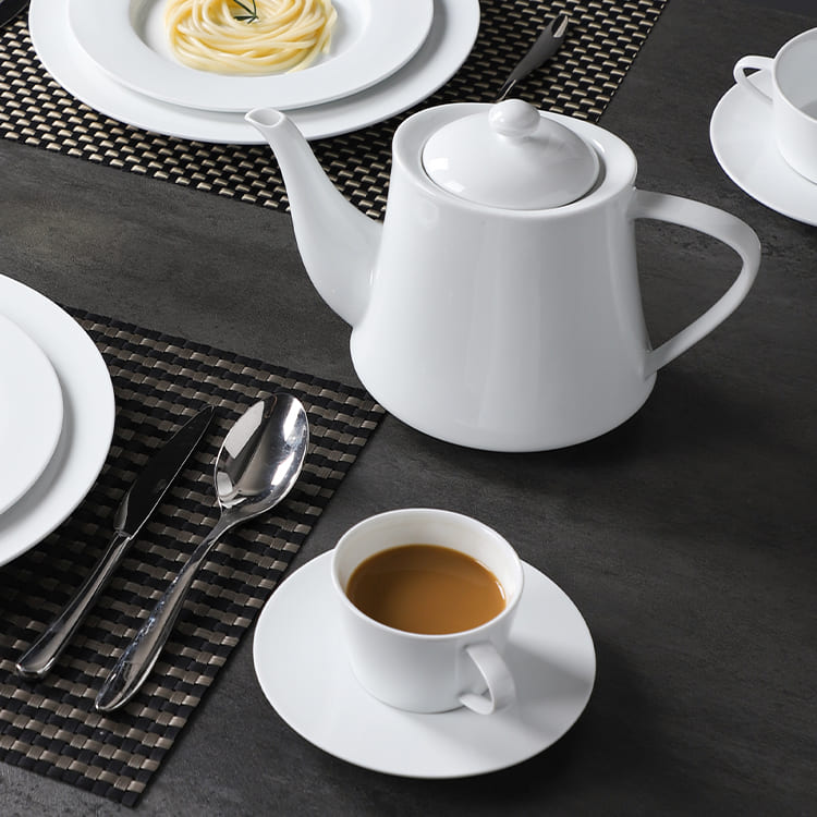 White Porcelain Coffee Cup 100ml200ml (4)