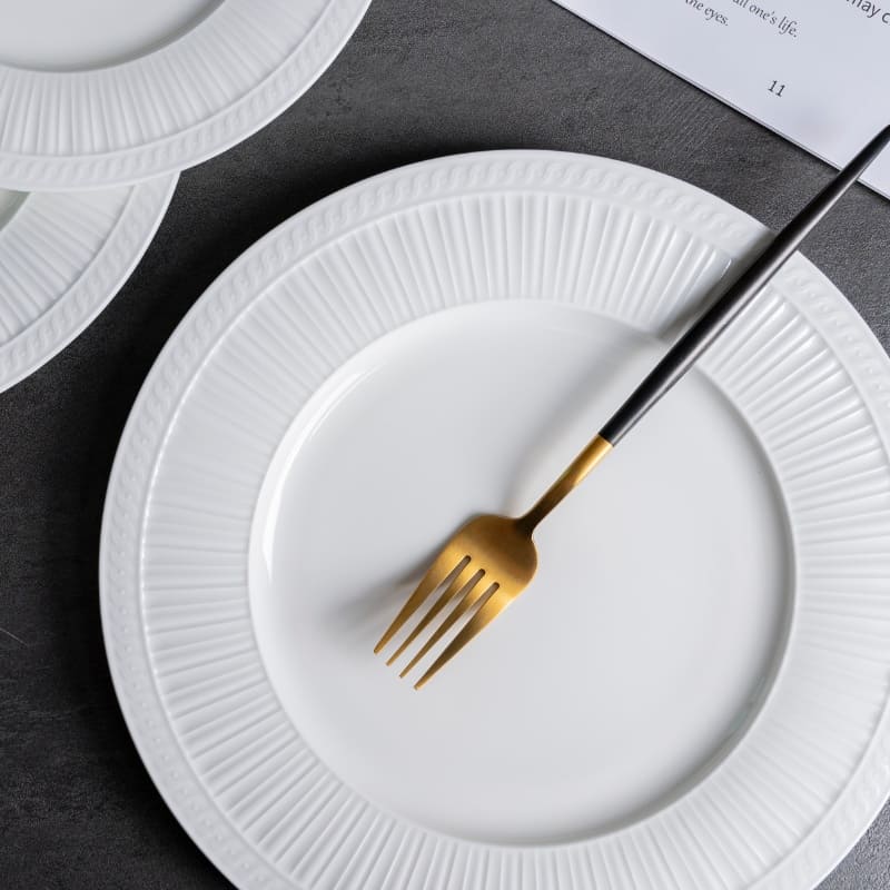 Babylon White Bone China Geschirr (4)