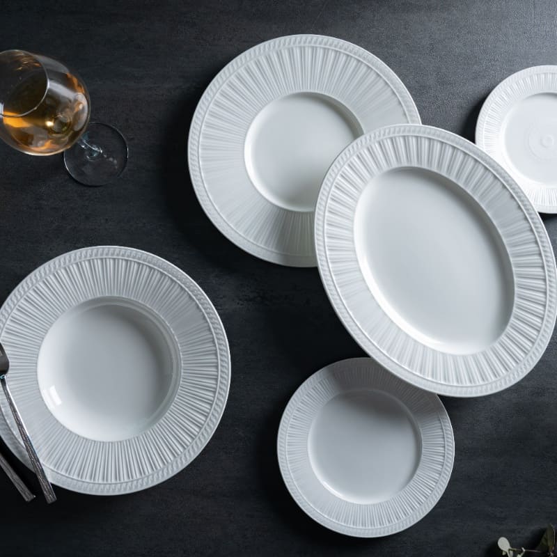Babylon White Bone China Geschirr (7)