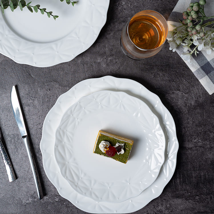 Elegance White Bone China Dinnerware (5)