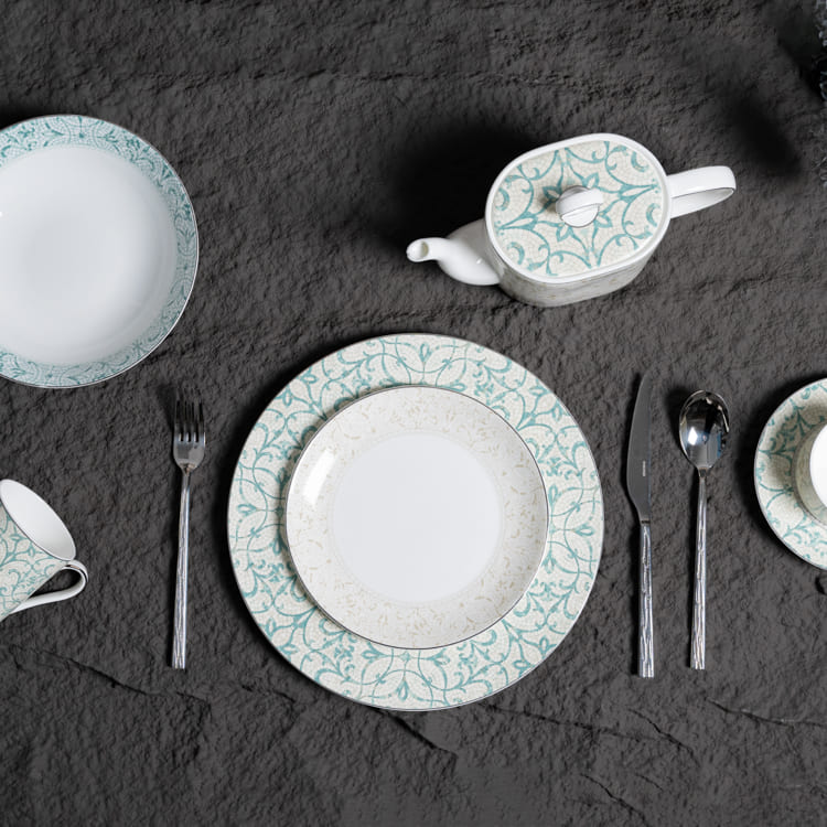 Coral Murmur Coupe Dinner Plate 8″ (3)