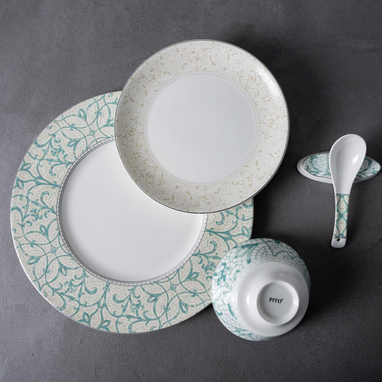 Coral Murmur Coupe Speiseteller 8″ (4)