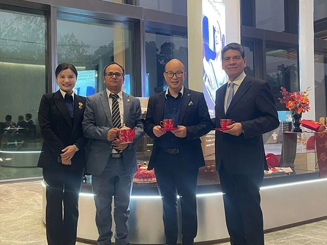 PITO Showcases Intangible Ceramic Art at International Diplomatic Event in Guangzhou (7)