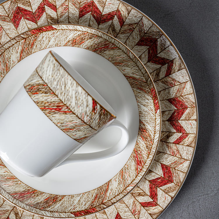 Retro Coffee Cup Tea Cup Meridian Weave Collection (1)