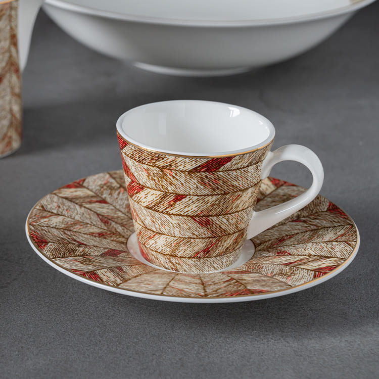 Retro Coffee Cup Tea Cup Meridian Weave Collection (2)