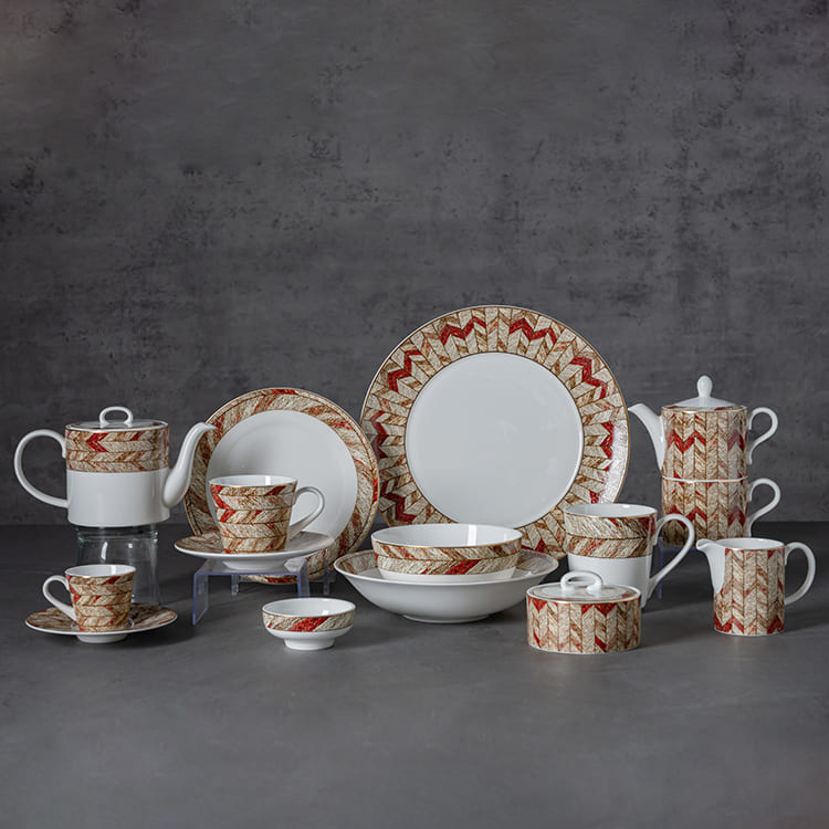 Retro Coffee Cup Tea Cup Meridian Weave Collection (3)
