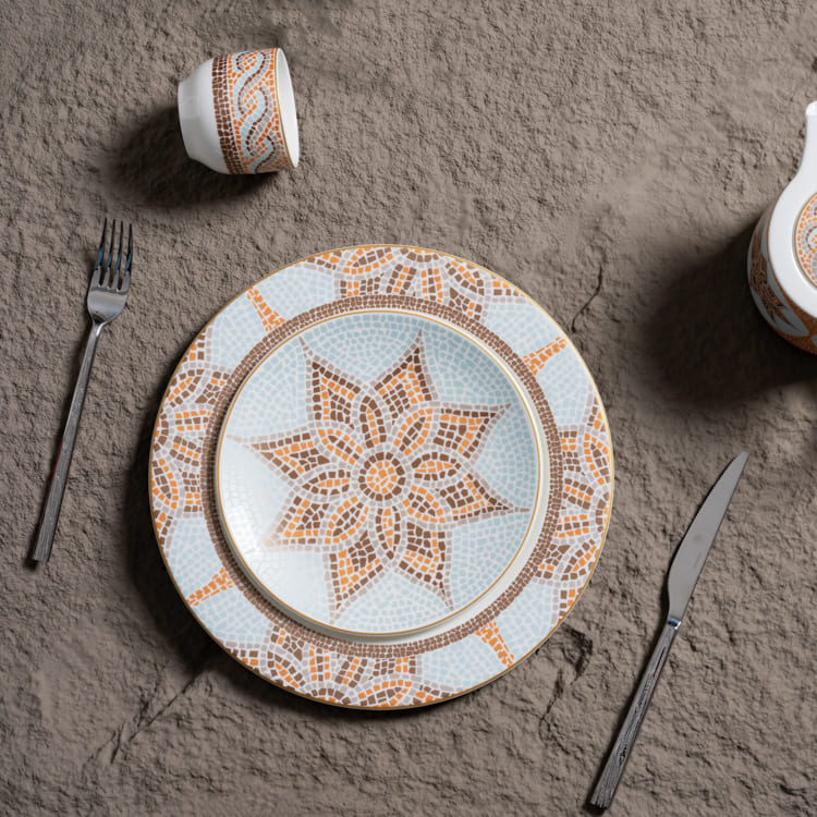 Vajilla de Porcelana Fina Tessera Bloom (4)