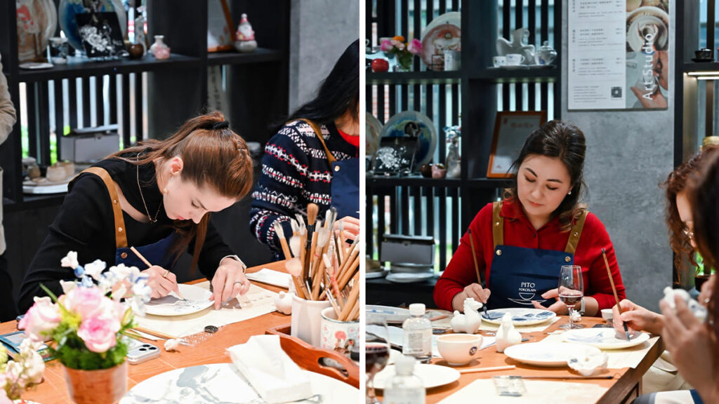 PITO Hosts Blue and White Porcelain Intangible Heritage Experience (8)