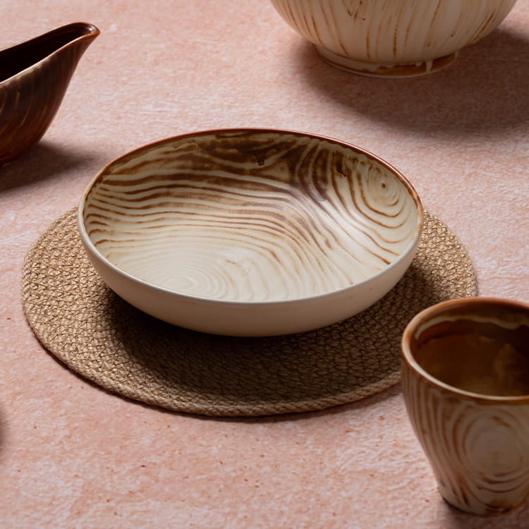 Shallow Pasta Bowl Porcelain (3)