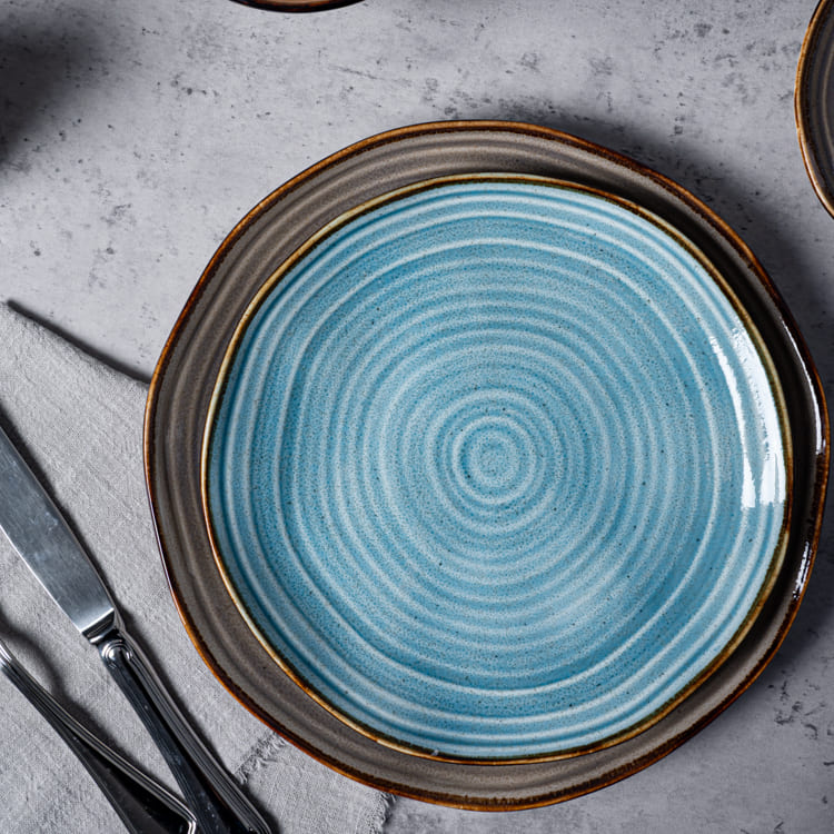 9″ 12″ Round Dinner Plate (4)