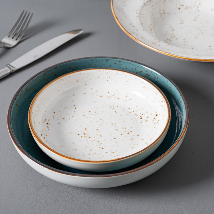 Porcelain Round Coup Deep Plate (1)